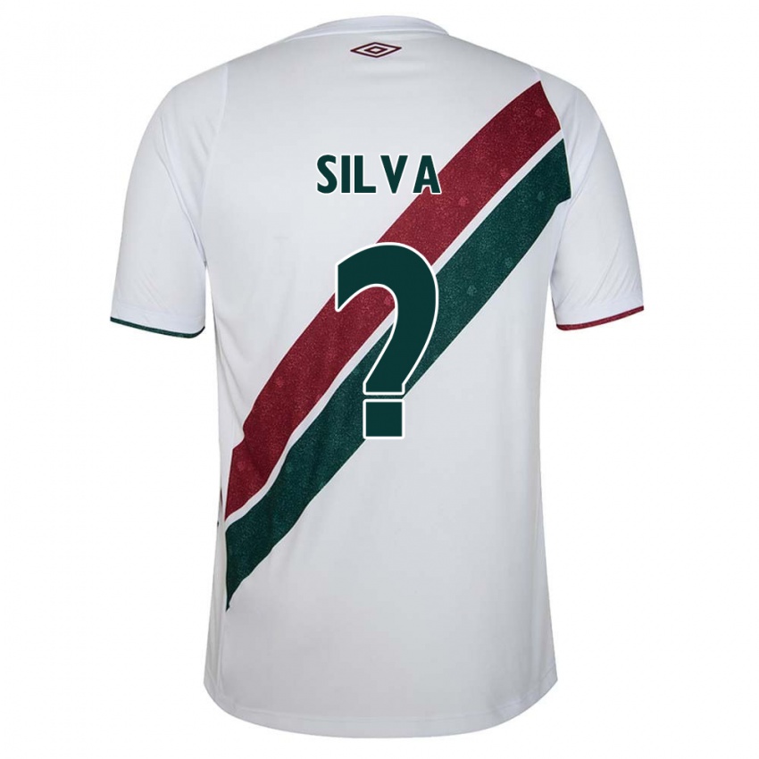 Kinder Natan Silva #0 Weiß Grün Kastanienbraun Auswärtstrikot Trikot 2024/25 T-Shirt Schweiz