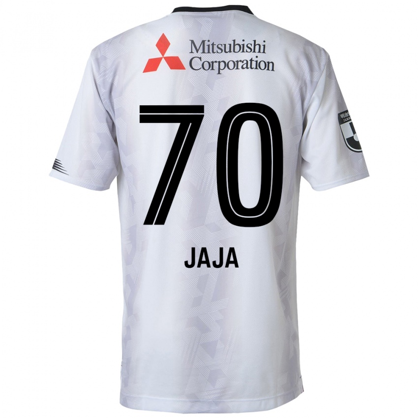 Enfant Maillot Jája Silva #70 Blanc Noir Tenues Extérieur 2024/25 T-Shirt Suisse