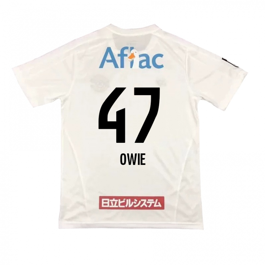 Kinder William Owie #47 Weiß Schwarz Auswärtstrikot Trikot 2024/25 T-Shirt Schweiz