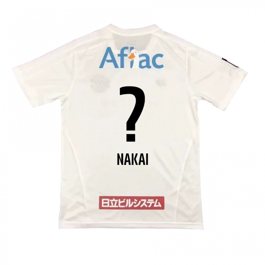 Kinder Yamato Nakai #0 Weiß Schwarz Auswärtstrikot Trikot 2024/25 T-Shirt Schweiz