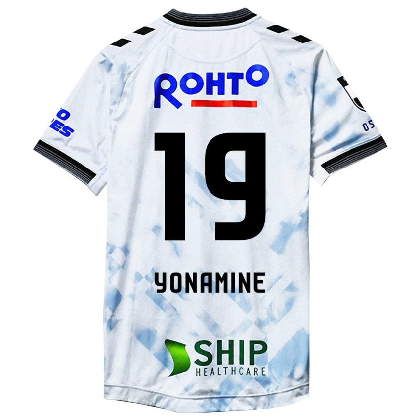 Kinder Kotaro Yonamine #19 Weiß Schwarz Auswärtstrikot Trikot 2024/25 T-Shirt Schweiz