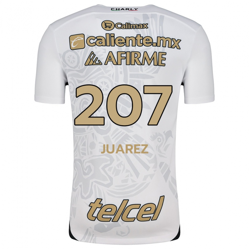 Kinder José Juárez #207 Weiß Schwarz Auswärtstrikot Trikot 2024/25 T-Shirt Schweiz