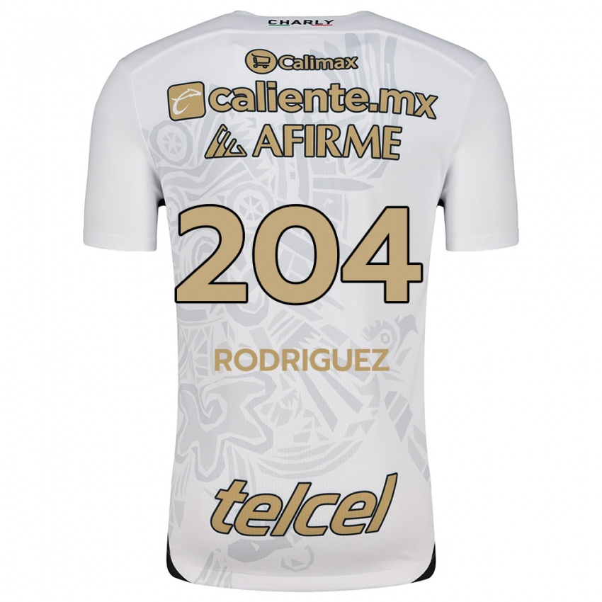 Kinder Jesús Rodríguez #204 Weiß Schwarz Auswärtstrikot Trikot 2024/25 T-Shirt Schweiz