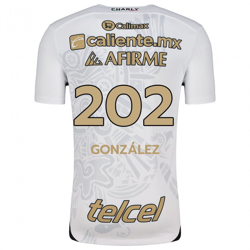 Kinder Joban González #202 Weiß Schwarz Auswärtstrikot Trikot 2024/25 T-Shirt Schweiz