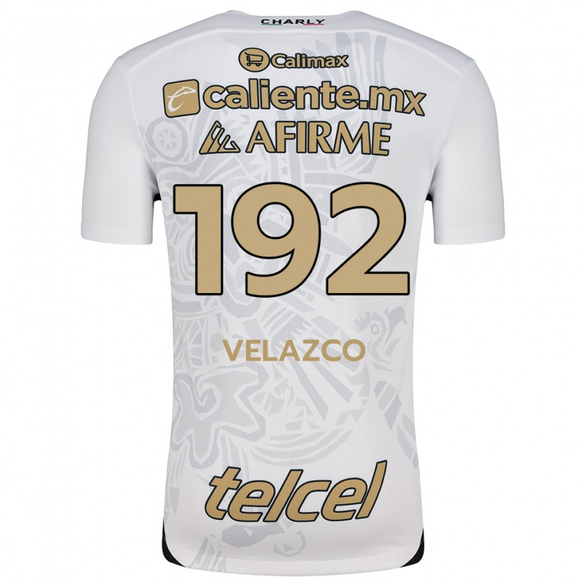 Kinder Emiliano Velazco #192 Weiß Schwarz Auswärtstrikot Trikot 2024/25 T-Shirt Schweiz