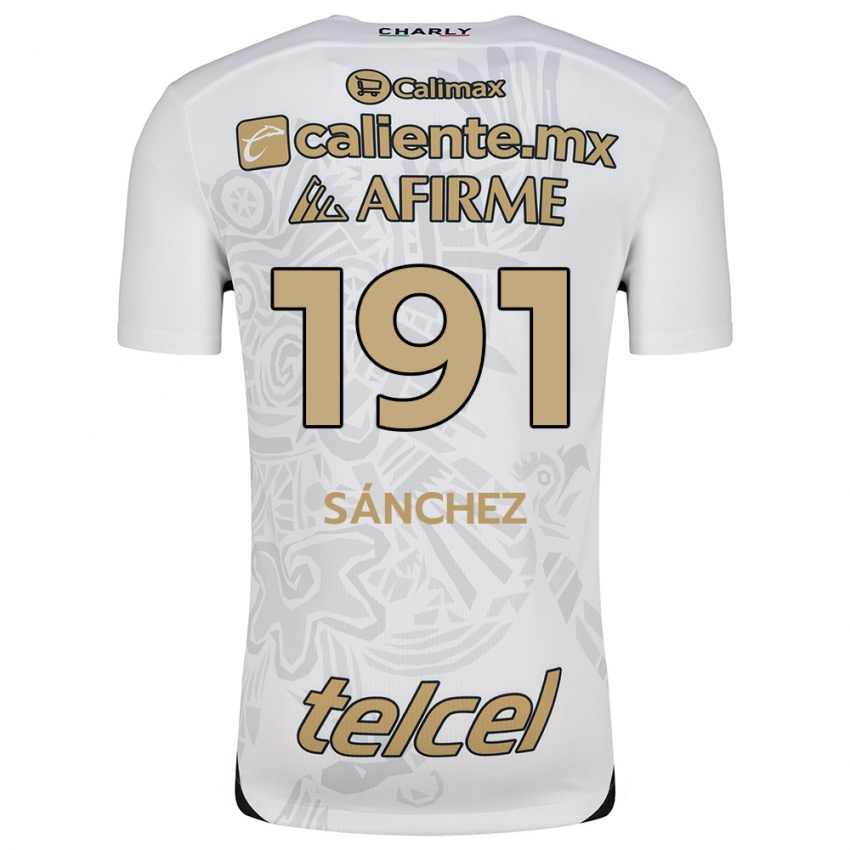 Kinder Diego Sánchez #191 Weiß Schwarz Auswärtstrikot Trikot 2024/25 T-Shirt Schweiz