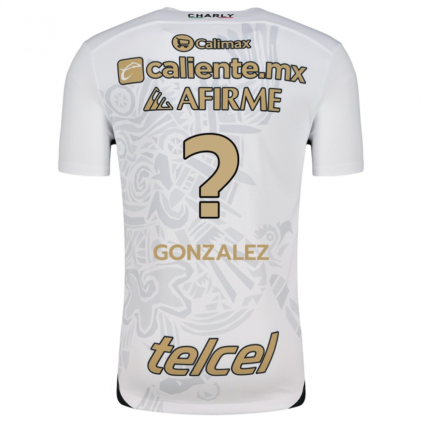 Kinder Óscar González #0 Weiß Schwarz Auswärtstrikot Trikot 2024/25 T-Shirt Schweiz