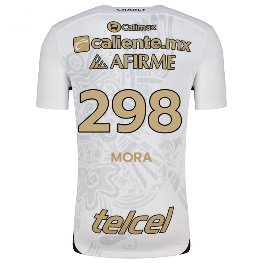 Kinder Gilberto Mora #298 Weiß Schwarz Auswärtstrikot Trikot 2024/25 T-Shirt Schweiz