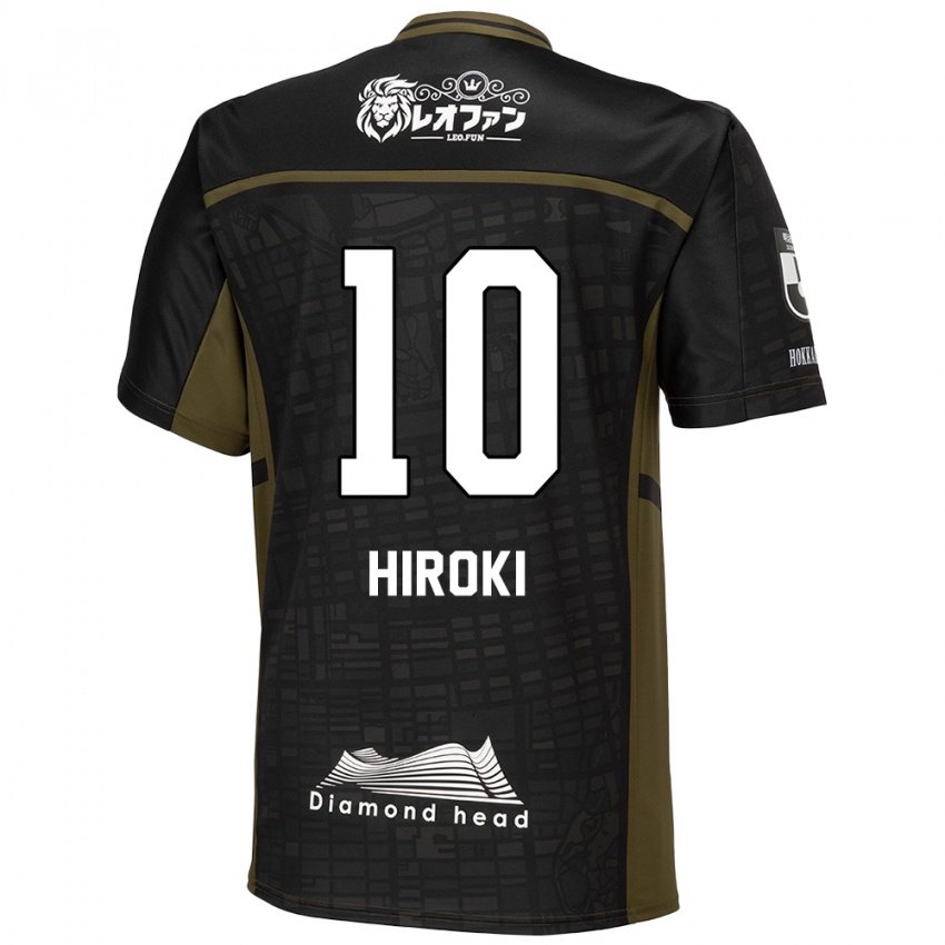 Kinder Hiroki Miyazawa #10 Schwarz Grün Auswärtstrikot Trikot 2024/25 T-Shirt Schweiz