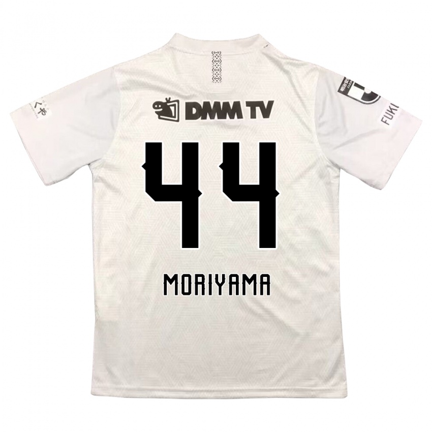 Kinder Kimiya Moriyama #44 Grauschwarz Auswärtstrikot Trikot 2024/25 T-Shirt Schweiz