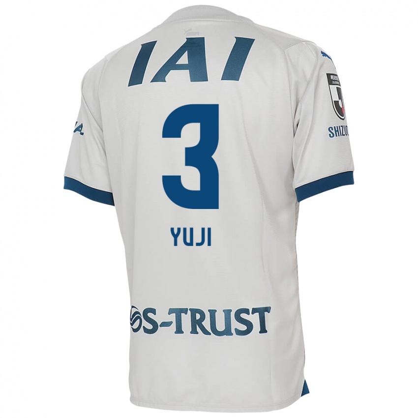 Kinder Yuji Takahashi #3 Weiß Blau Auswärtstrikot Trikot 2024/25 T-Shirt Schweiz