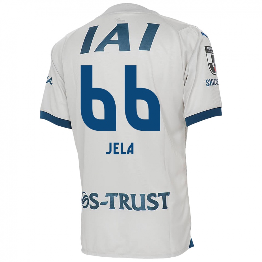 Kinder Jelani Reshaun Sumiyoshi #66 Weiß Blau Auswärtstrikot Trikot 2024/25 T-Shirt Schweiz