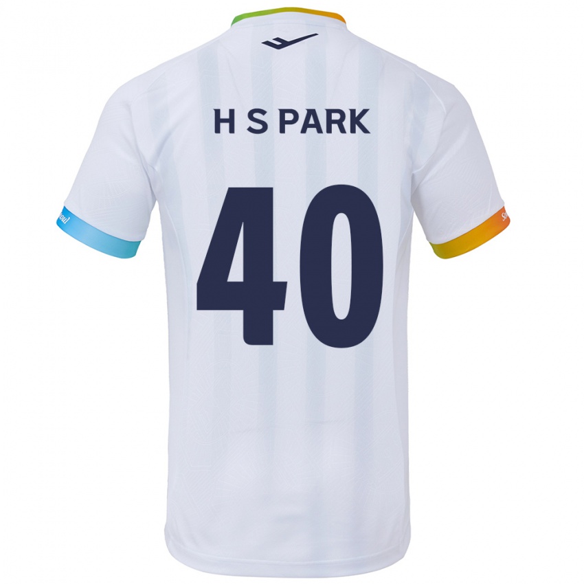 Kinder Seong-Hun Park #40 Weiß Blau Auswärtstrikot Trikot 2024/25 T-Shirt Schweiz