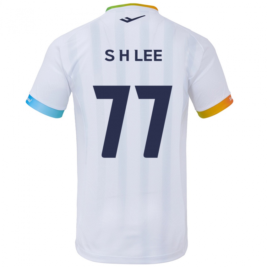 Kinder Hyeon-Seung Lee #77 Weiß Blau Auswärtstrikot Trikot 2024/25 T-Shirt Schweiz