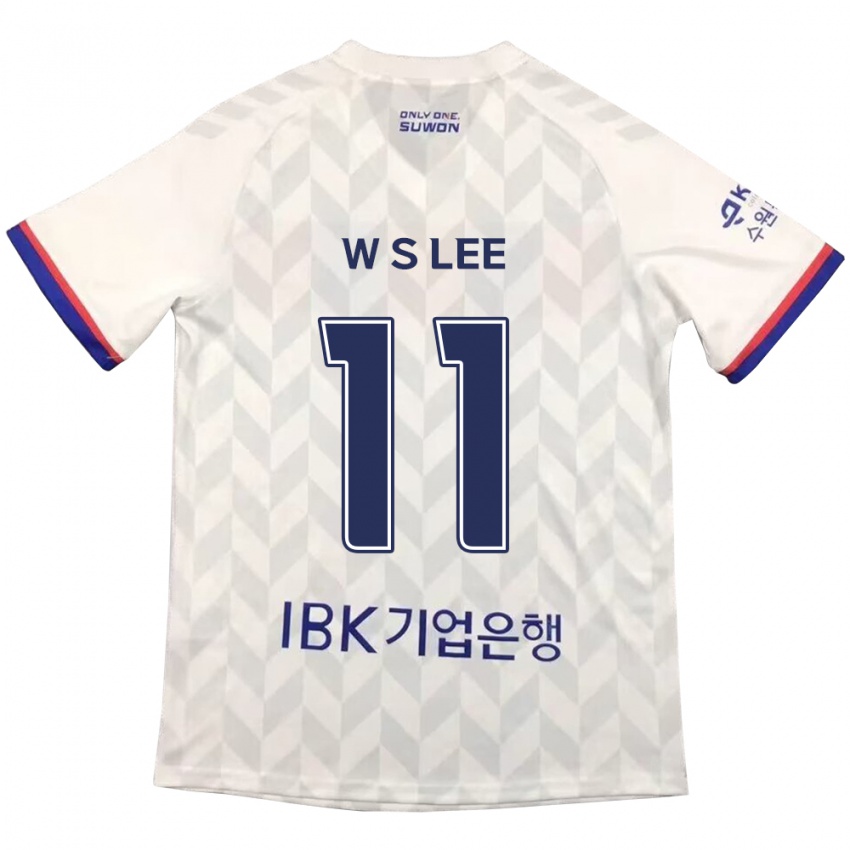 Kinder Seung-Woo Lee #11 Weiß Blau Auswärtstrikot Trikot 2024/25 T-Shirt Schweiz