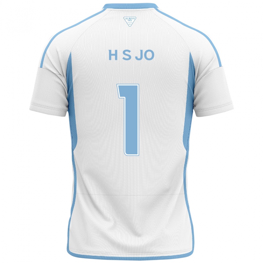 Kinder Su-Hyeok Jo #1 Weiß Blau Auswärtstrikot Trikot 2024/25 T-Shirt Schweiz