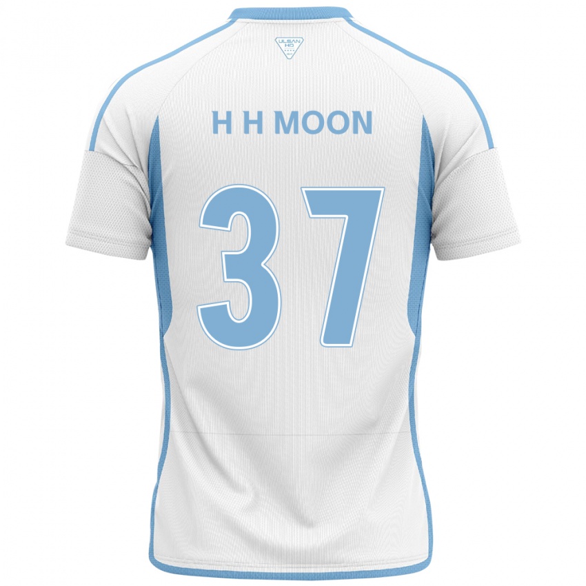 Kinder Hyeon-Ho Moon #37 Weiß Blau Auswärtstrikot Trikot 2024/25 T-Shirt Schweiz