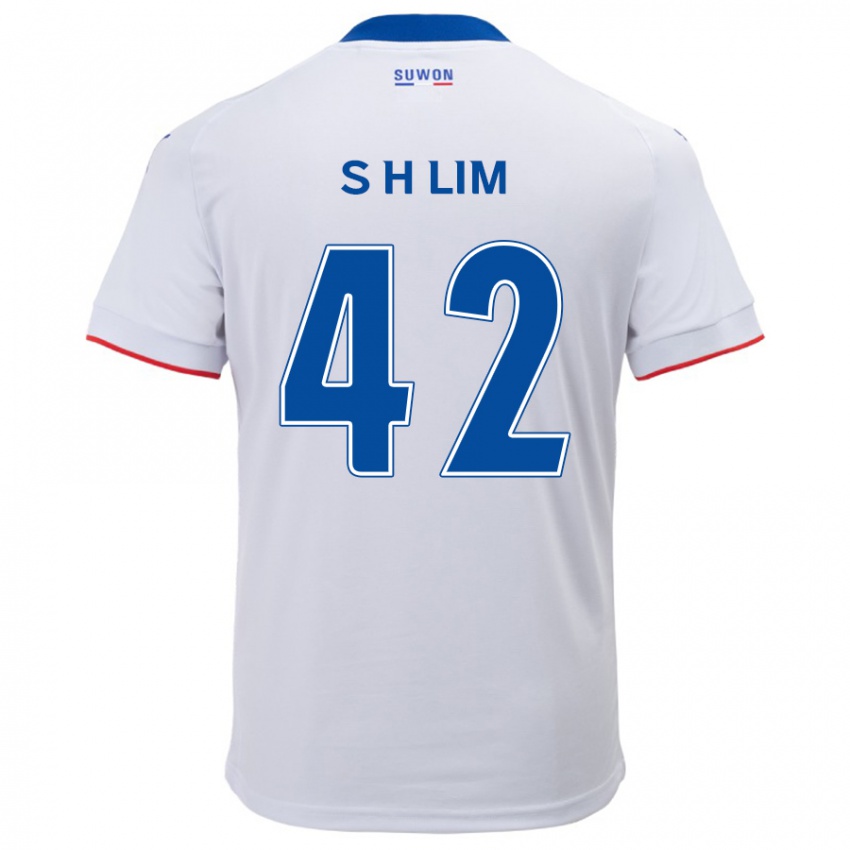 Kinder Hyun-Sub Lim #42 Weiß Blau Auswärtstrikot Trikot 2024/25 T-Shirt Schweiz