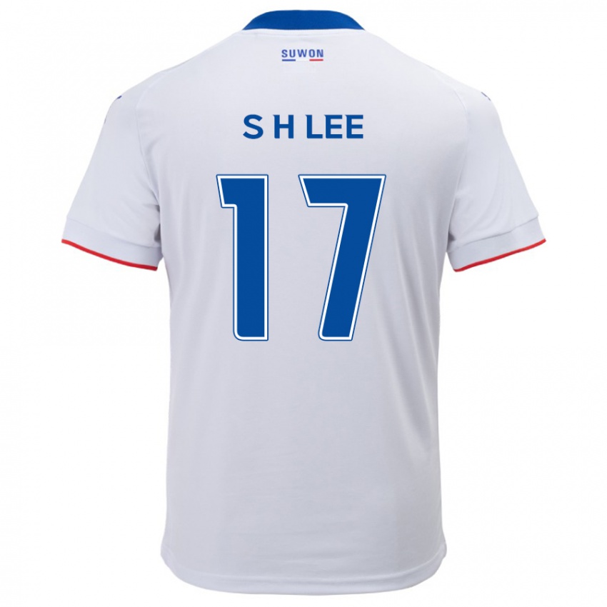 Kinder Hyun-Seo Lee #17 Weiß Blau Auswärtstrikot Trikot 2024/25 T-Shirt Schweiz