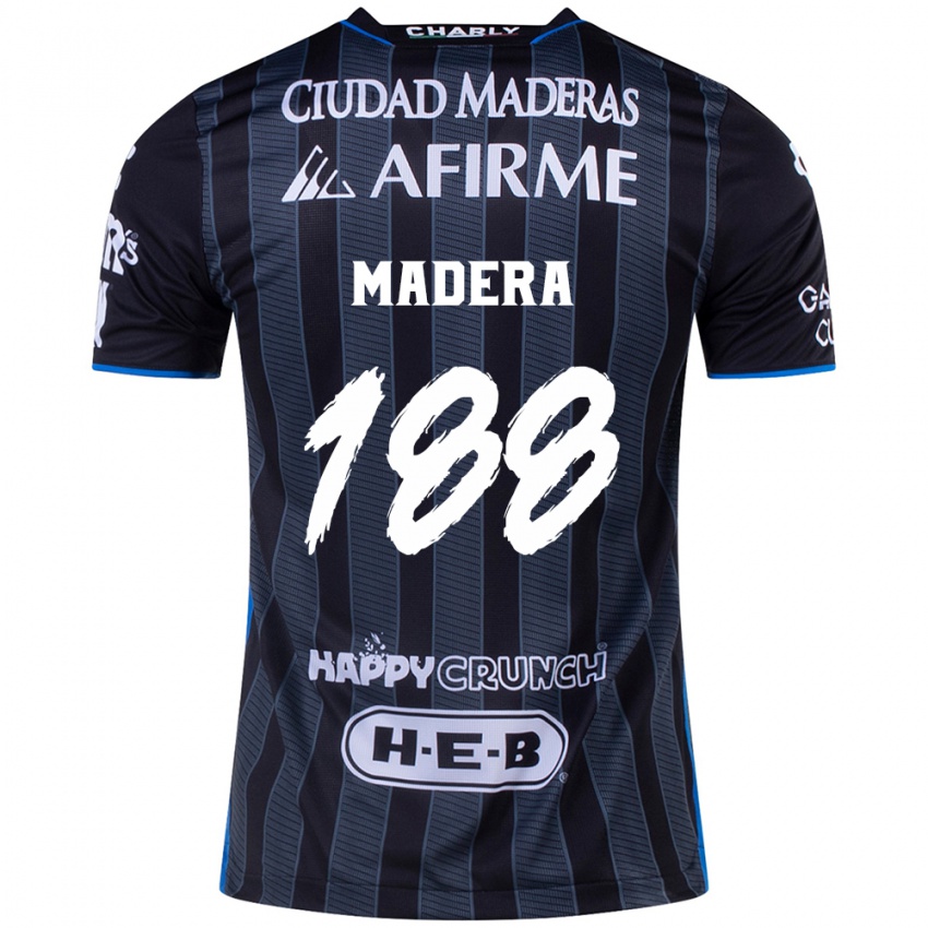 Kinder Héctor Madera #188 Weiß Schwarz Auswärtstrikot Trikot 2024/25 T-Shirt Schweiz