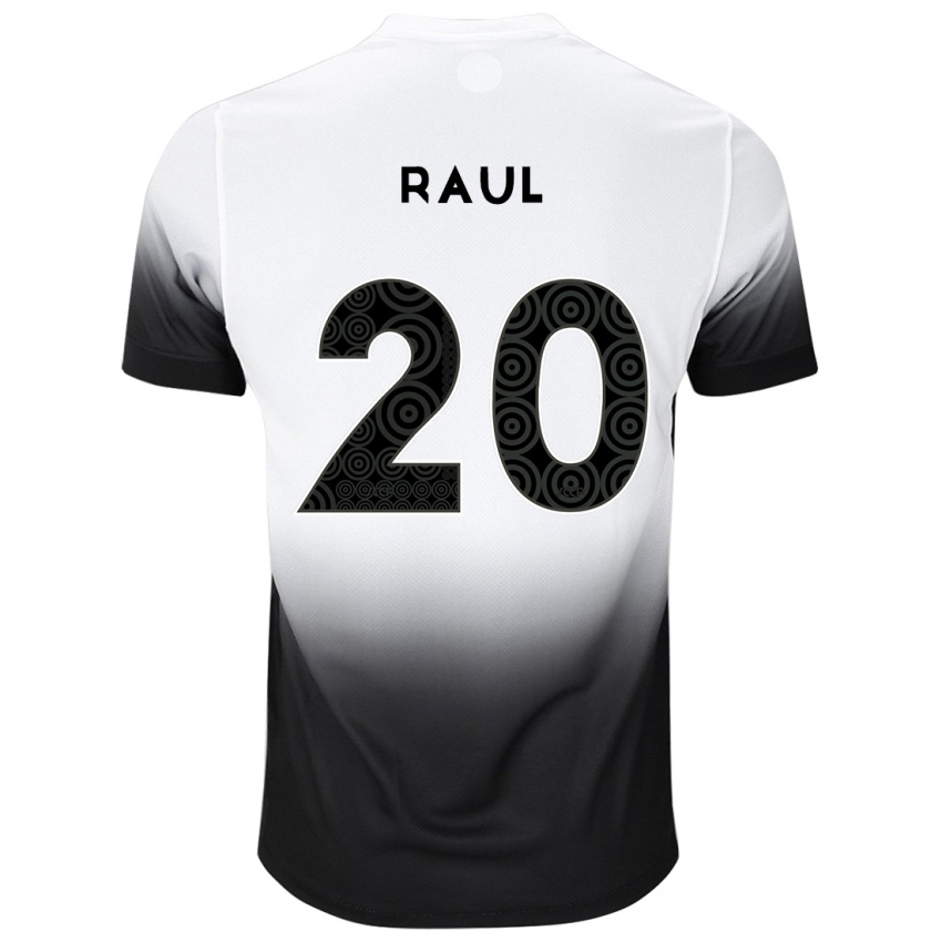 Herren Pedro Raul #20 Weiß Schwarz Heimtrikot Trikot 2024/25 T-Shirt Schweiz