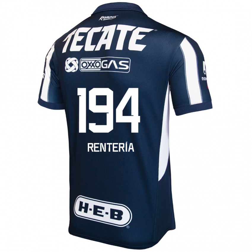 Herren Ricardo Rentería #194 Blau Rot Weiß Heimtrikot Trikot 2024/25 T-Shirt Schweiz