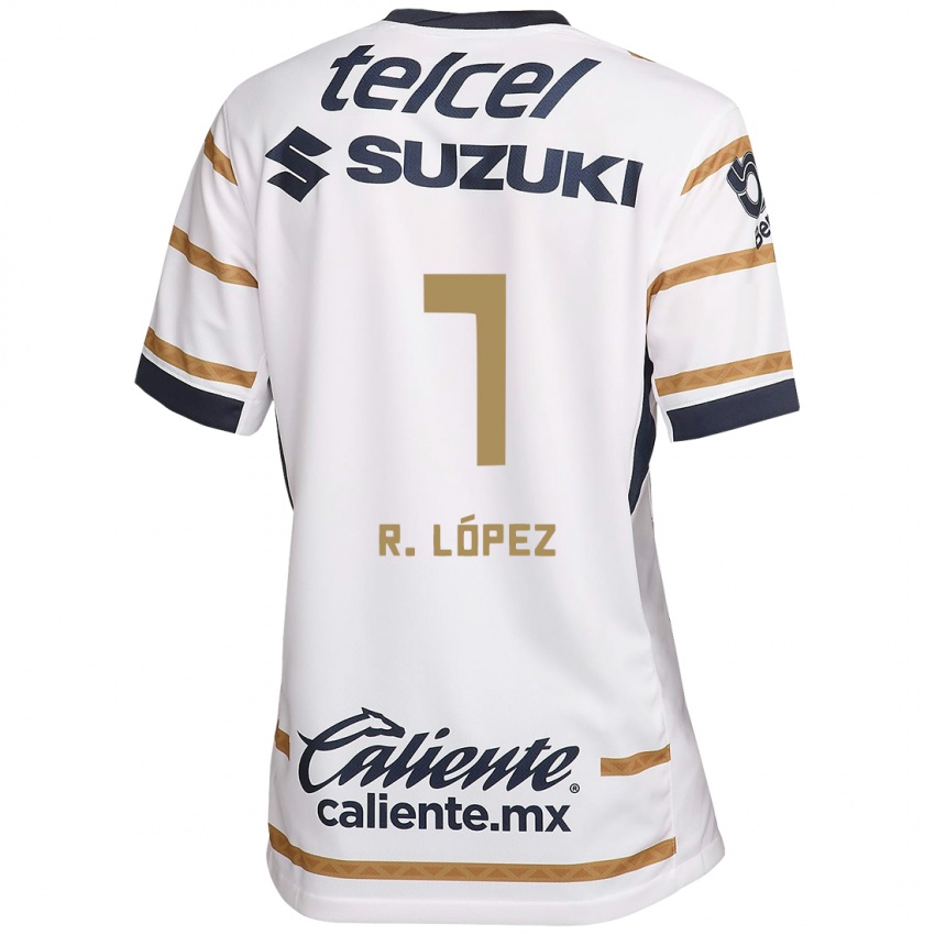 Homme Maillot Rodrigo López #7 Obsidienne Blanche Tenues Domicile 2024/25 T-Shirt Suisse