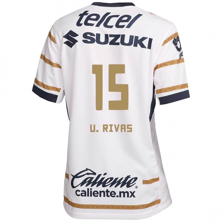 Homme Maillot Ulises Rivas #15 Obsidienne Blanche Tenues Domicile 2024/25 T-Shirt Suisse