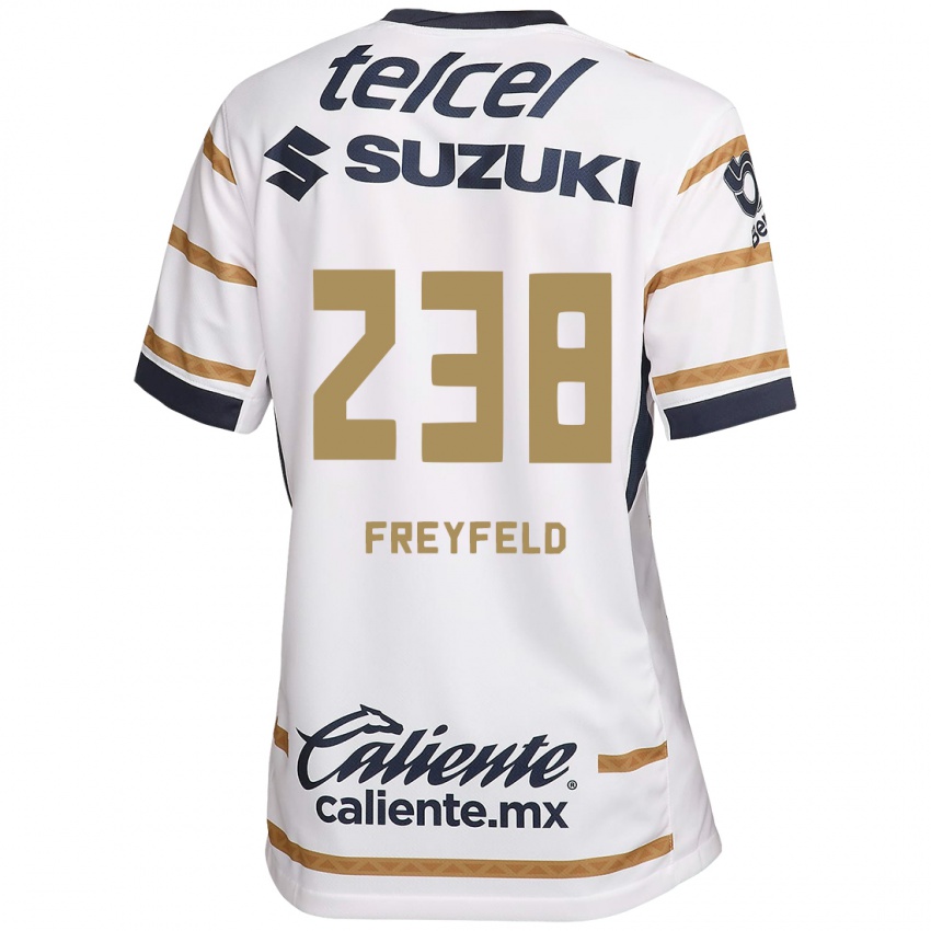 Homme Maillot Julián Freyfeld #238 Obsidienne Blanche Tenues Domicile 2024/25 T-Shirt Suisse