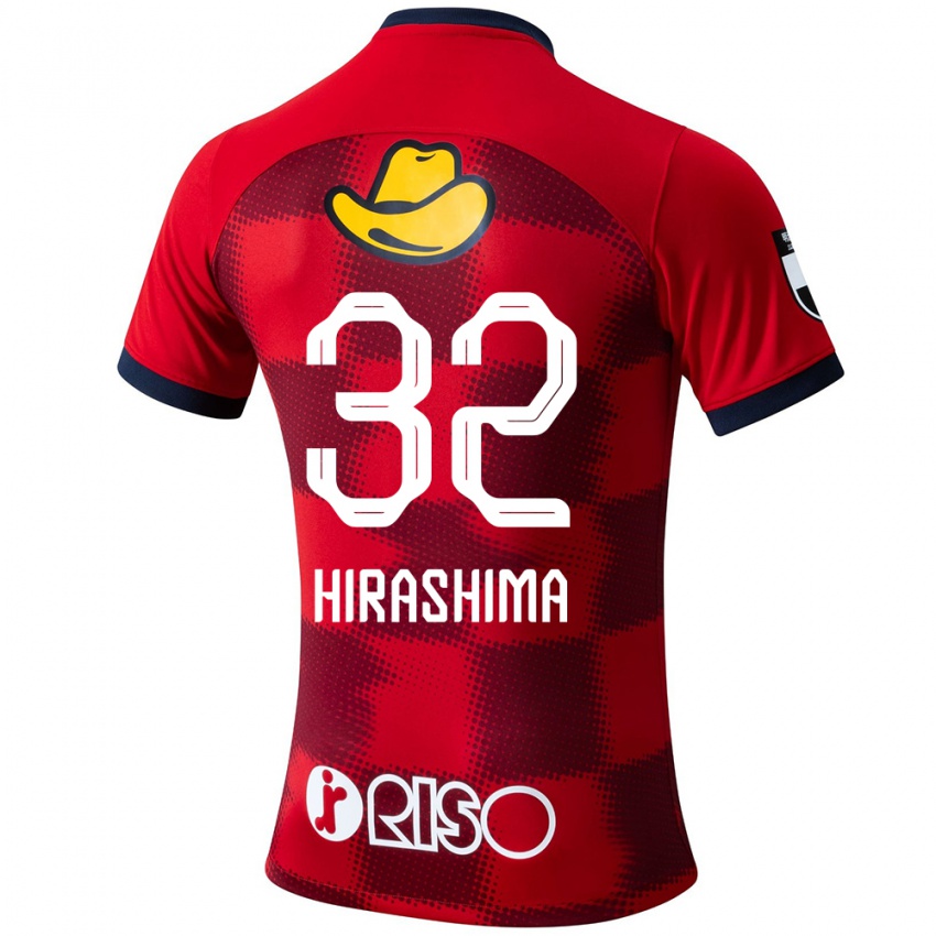 Herren Daigo Hirashima #32 Rot Blau Weiß Heimtrikot Trikot 2024/25 T-Shirt Schweiz