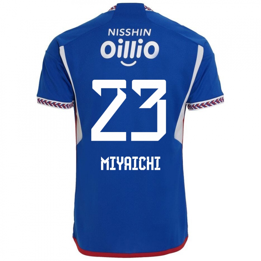 Herren Ryo Miyaichi #23 Blau Weiß Rot Heimtrikot Trikot 2024/25 T-Shirt Schweiz