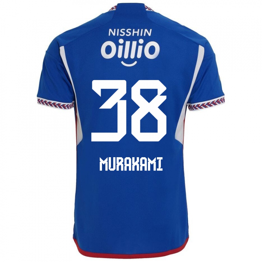 Herren Yuhi Murakami #38 Blau Weiß Rot Heimtrikot Trikot 2024/25 T-Shirt Schweiz