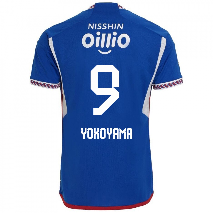 Herren Shunsuke Yokoyama #9 Blau Weiß Rot Heimtrikot Trikot 2024/25 T-Shirt Schweiz