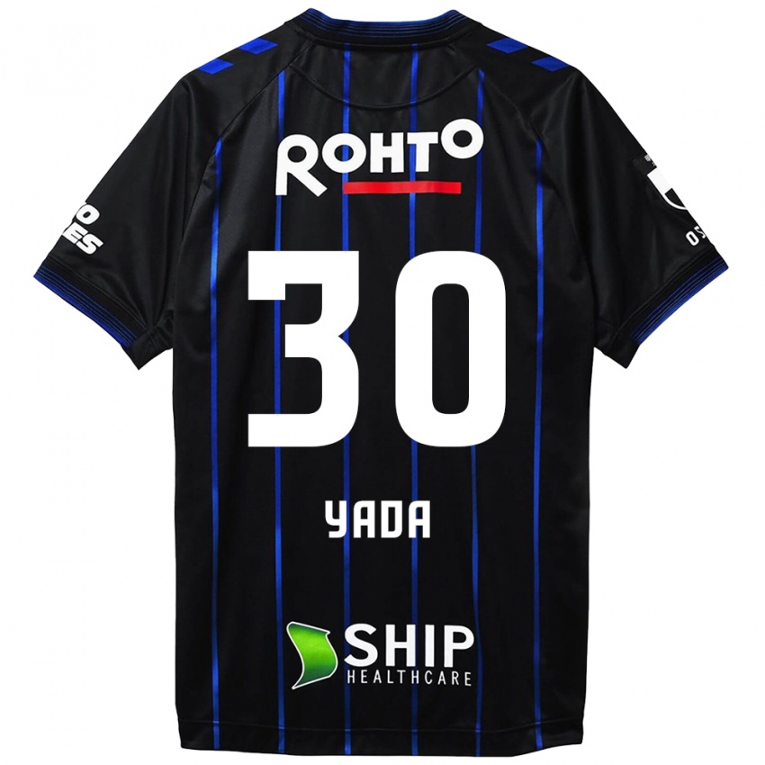 Herren Yukito Yada #30 Schwarz Blau Heimtrikot Trikot 2024/25 T-Shirt Schweiz