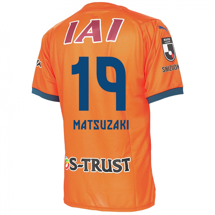 Herren Kai Matsuzaki #19 Orange Blau Heimtrikot Trikot 2024/25 T-Shirt Schweiz