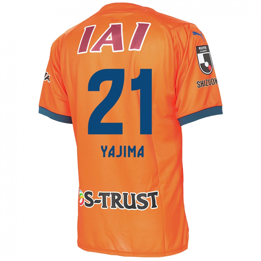 Herren Shinya Yajima #21 Orange Blau Heimtrikot Trikot 2024/25 T-Shirt Schweiz