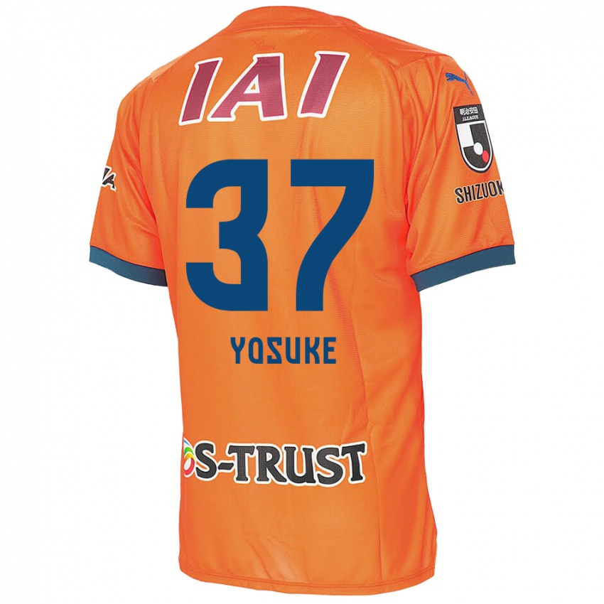 Herren Yosuke Morishige #37 Orange Blau Heimtrikot Trikot 2024/25 T-Shirt Schweiz