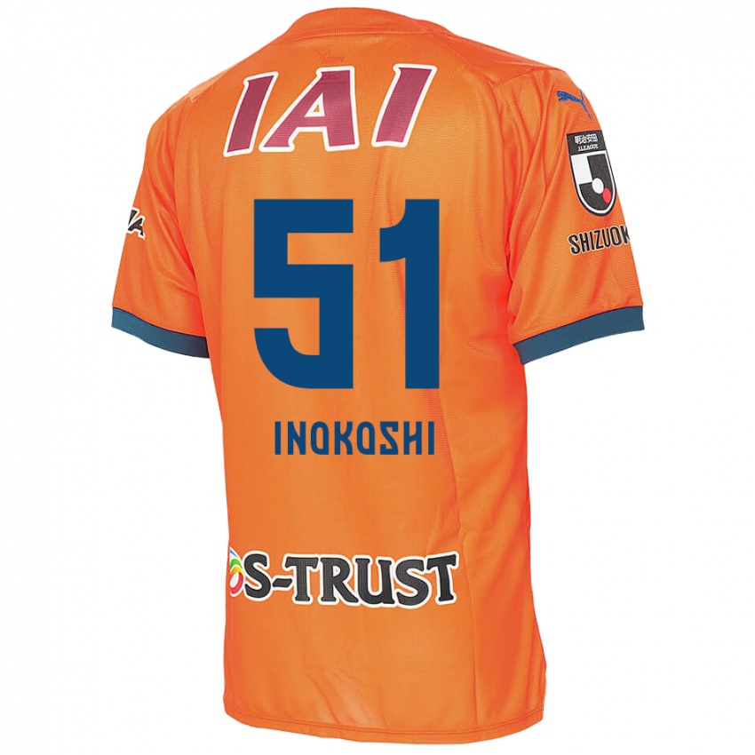 Herren Yui Inokoshi #51 Orange Blau Heimtrikot Trikot 2024/25 T-Shirt Schweiz