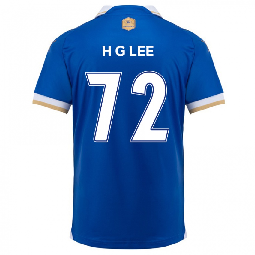 Herren Geon-Hee Lee #72 Blau Weiss Heimtrikot Trikot 2024/25 T-Shirt Schweiz