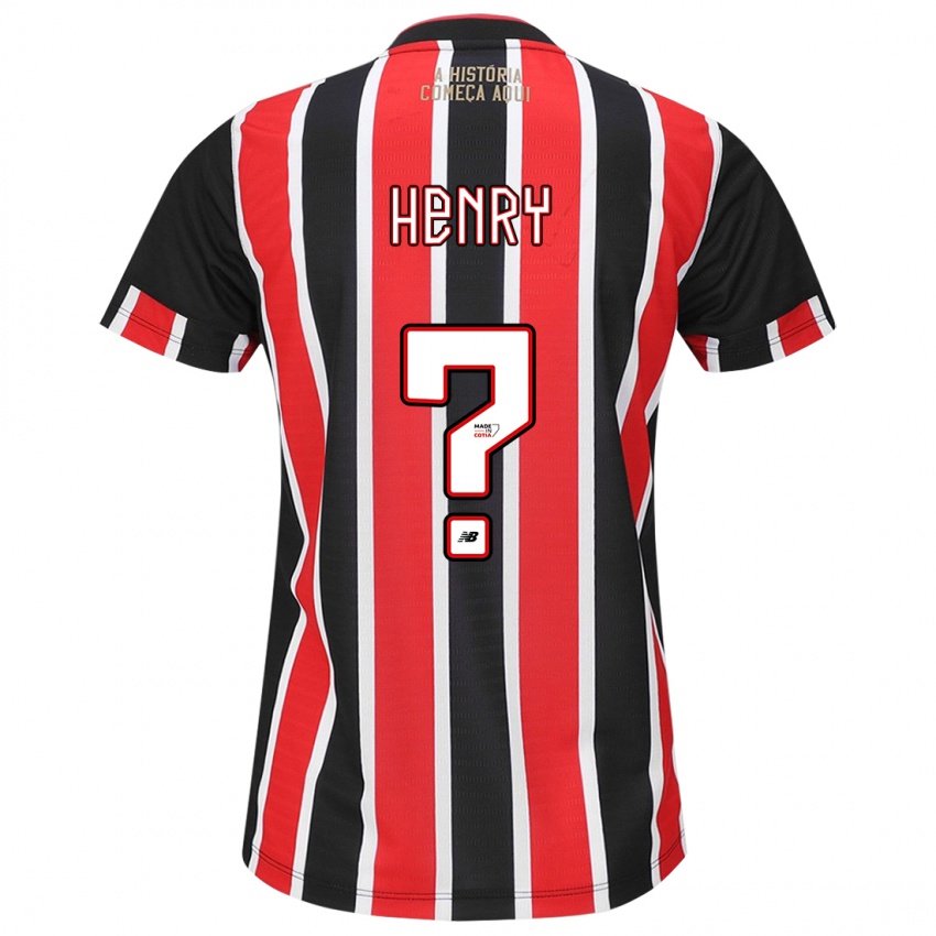 Homme Maillot Thierry Henry #0 Noir Rouge Blanc Tenues Extérieur 2024/25 T-Shirt Suisse