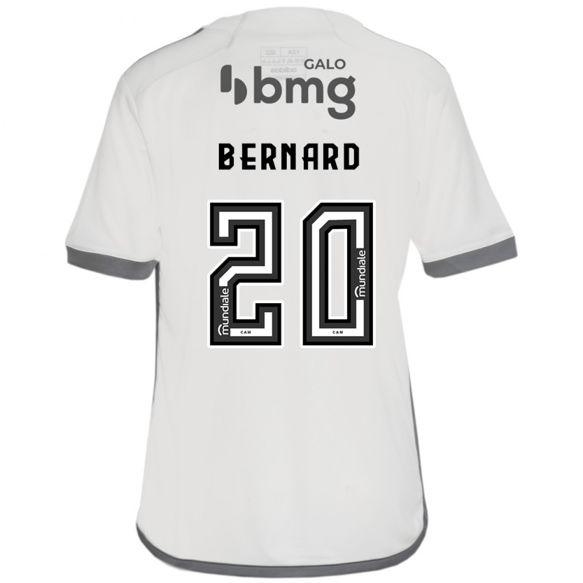 Homme Maillot Bernard #20 Blanc Cassé Tenues Extérieur 2024/25 T-Shirt Suisse