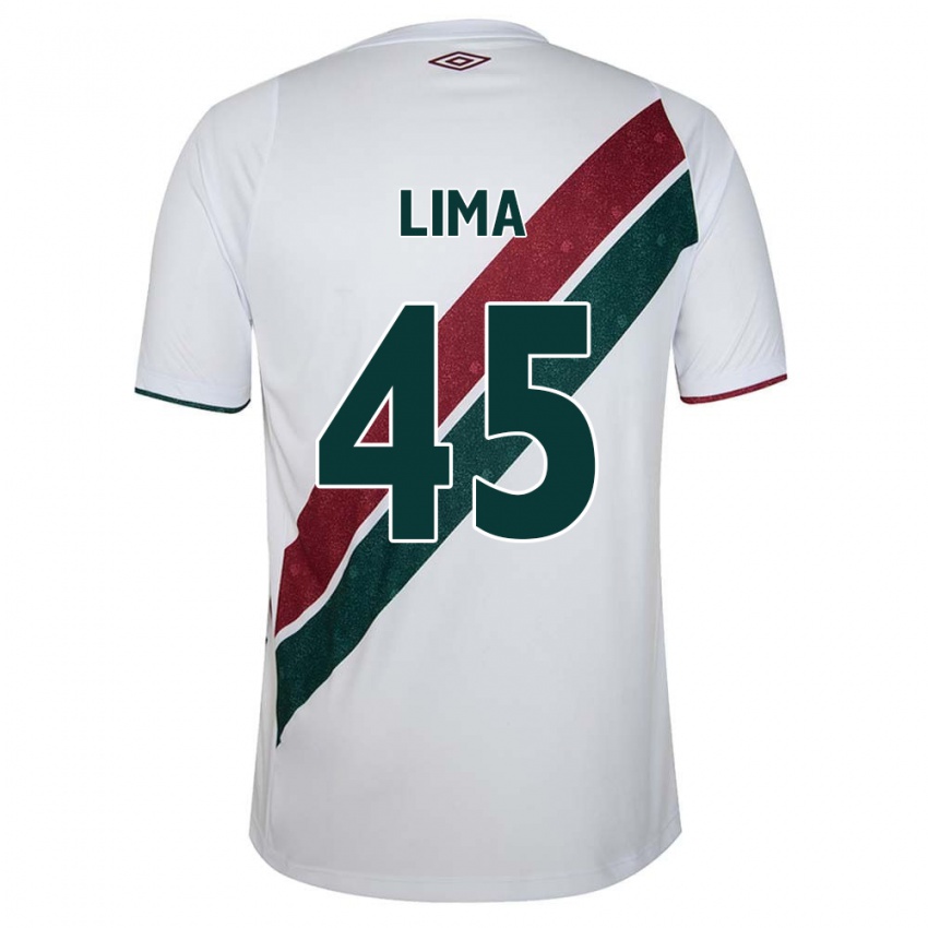 Herren Lima #45 Weiß Grün Kastanienbraun Auswärtstrikot Trikot 2024/25 T-Shirt Schweiz