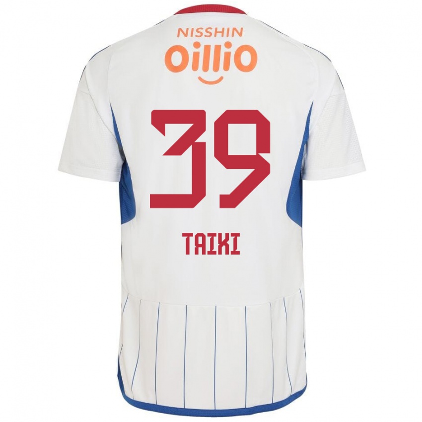 Herren Taiki Watanabe #39 Weiß Blau Rot Auswärtstrikot Trikot 2024/25 T-Shirt Schweiz