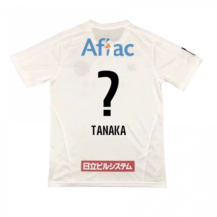 Herren Ari Tanaka #0 Weiß Schwarz Auswärtstrikot Trikot 2024/25 T-Shirt Schweiz