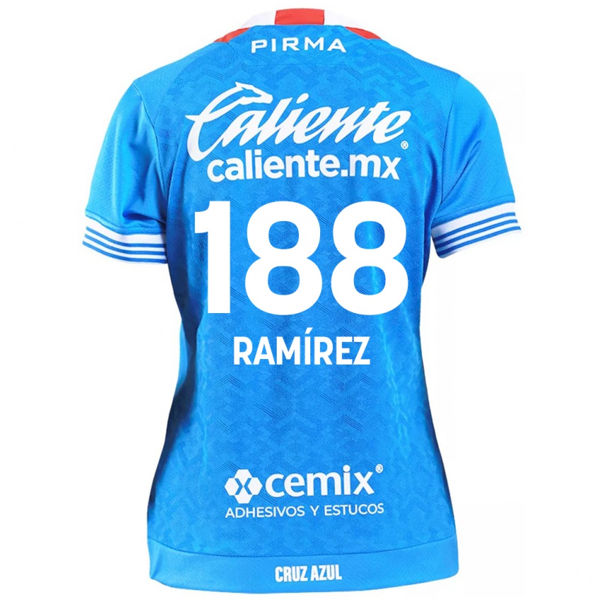 Damen Diego Ramírez #188 Himmelblau Heimtrikot Trikot 2024/25 T-Shirt Schweiz