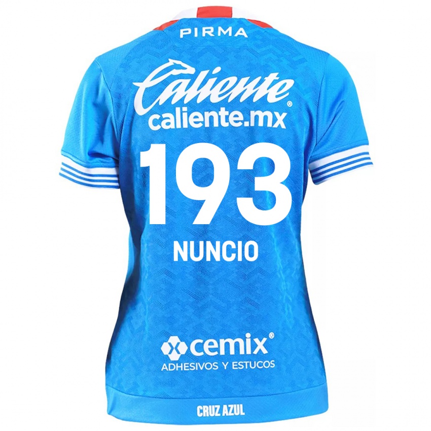 Damen Jorge Nuncio #193 Himmelblau Heimtrikot Trikot 2024/25 T-Shirt Schweiz