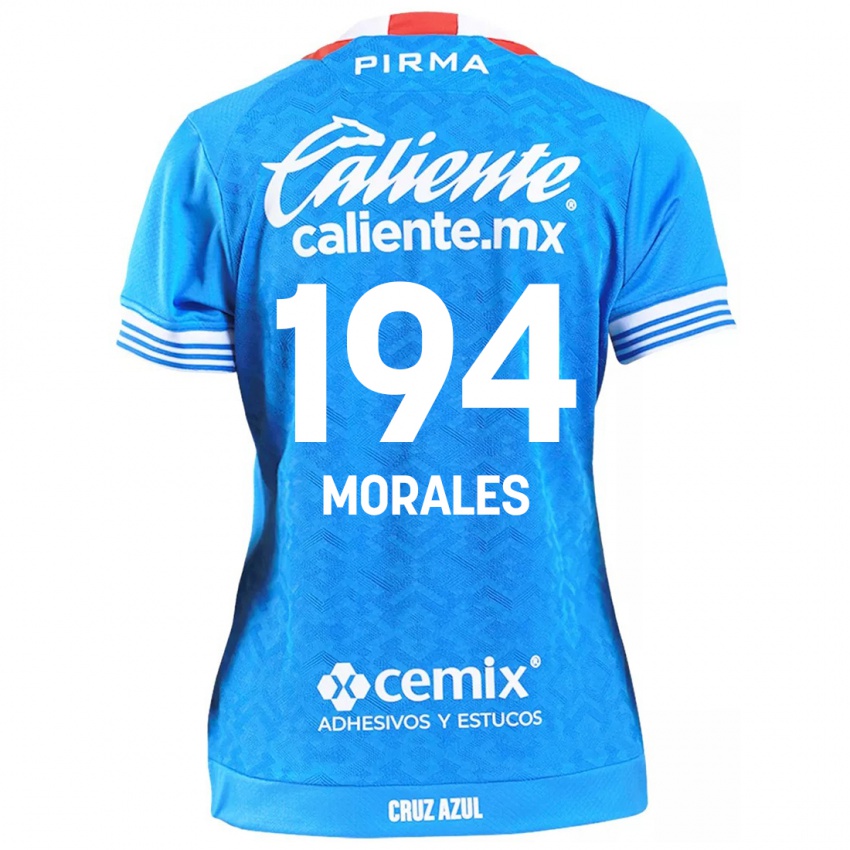 Damen Amaury Morales #194 Himmelblau Heimtrikot Trikot 2024/25 T-Shirt Schweiz