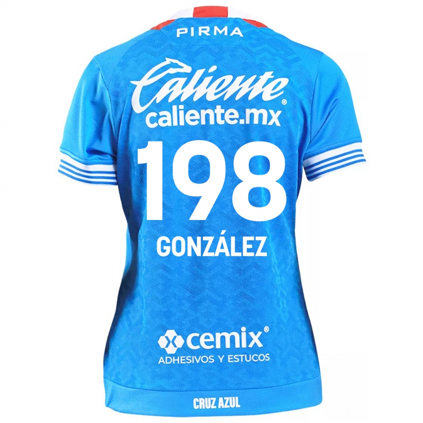 Damen Kenneth González #198 Himmelblau Heimtrikot Trikot 2024/25 T-Shirt Schweiz