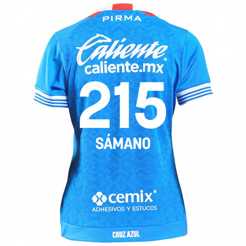 Damen Fernando Sámano #215 Himmelblau Heimtrikot Trikot 2024/25 T-Shirt Schweiz