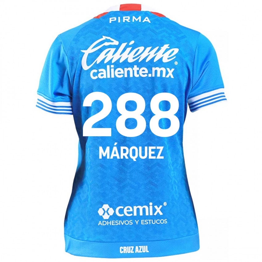 Damen Víctor Márquez #288 Himmelblau Heimtrikot Trikot 2024/25 T-Shirt Schweiz